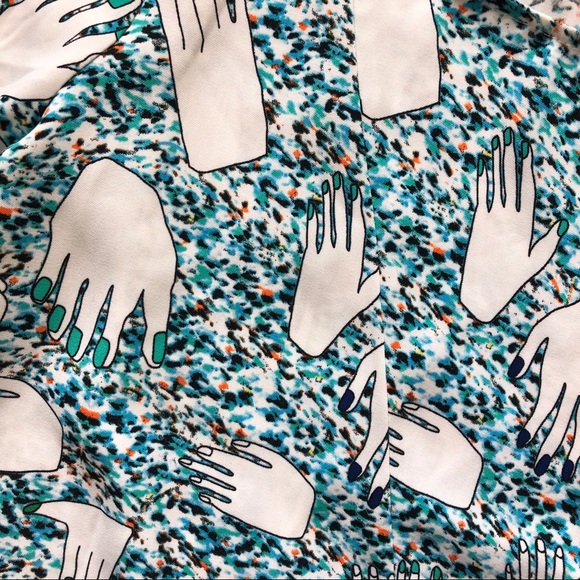 MONKI HAND PRINT SHIRT - Picture 5 of 6